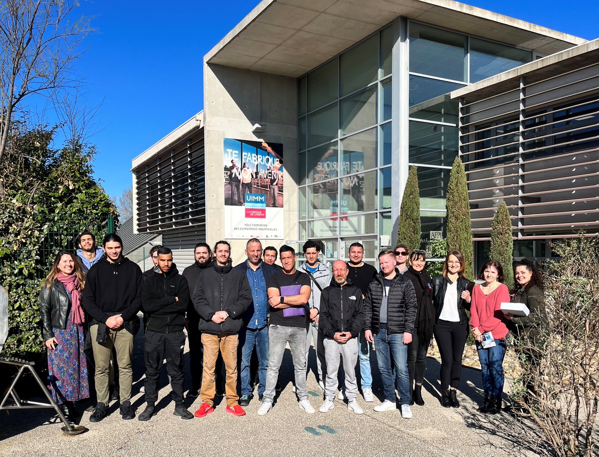 Jour de rentrée pour 15 demandeurs d'emploi ! 
Pour la 3eme année consécutive @Dalkia région Méditerranée lance une POEC en partenariat avec <a href="/IndustriesPaca/">Pôle Formation UIMM Sud</a> @poleemploi_13.
🎯Favoriser le retour à l’emploi de ces 15 personnes en les formant au métier de technicien d’exploitation.