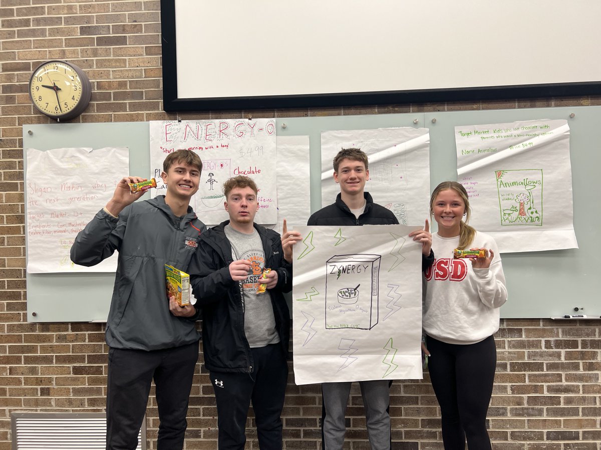 The School of Business welcomed the SBL Marketing Class to campus last week. The students experienced some campus life &amp; met with our Marketing Professor, Dr. Eastman, who designed a short "branding" project for them.

We are so grateful for our partnership with SBL! #msideproud