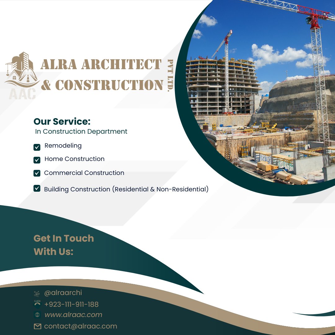 alraarchi's tweet image. You can dream, create, design, and build the most wonderful place in the world. But it requires people to make the dream a reality.
For more updates, Our Social Media Id’s @alraarchi  
#propertydevelopment #Alra Architect &amp;amp; Construction Pvt.Ltd #alraarchi #private