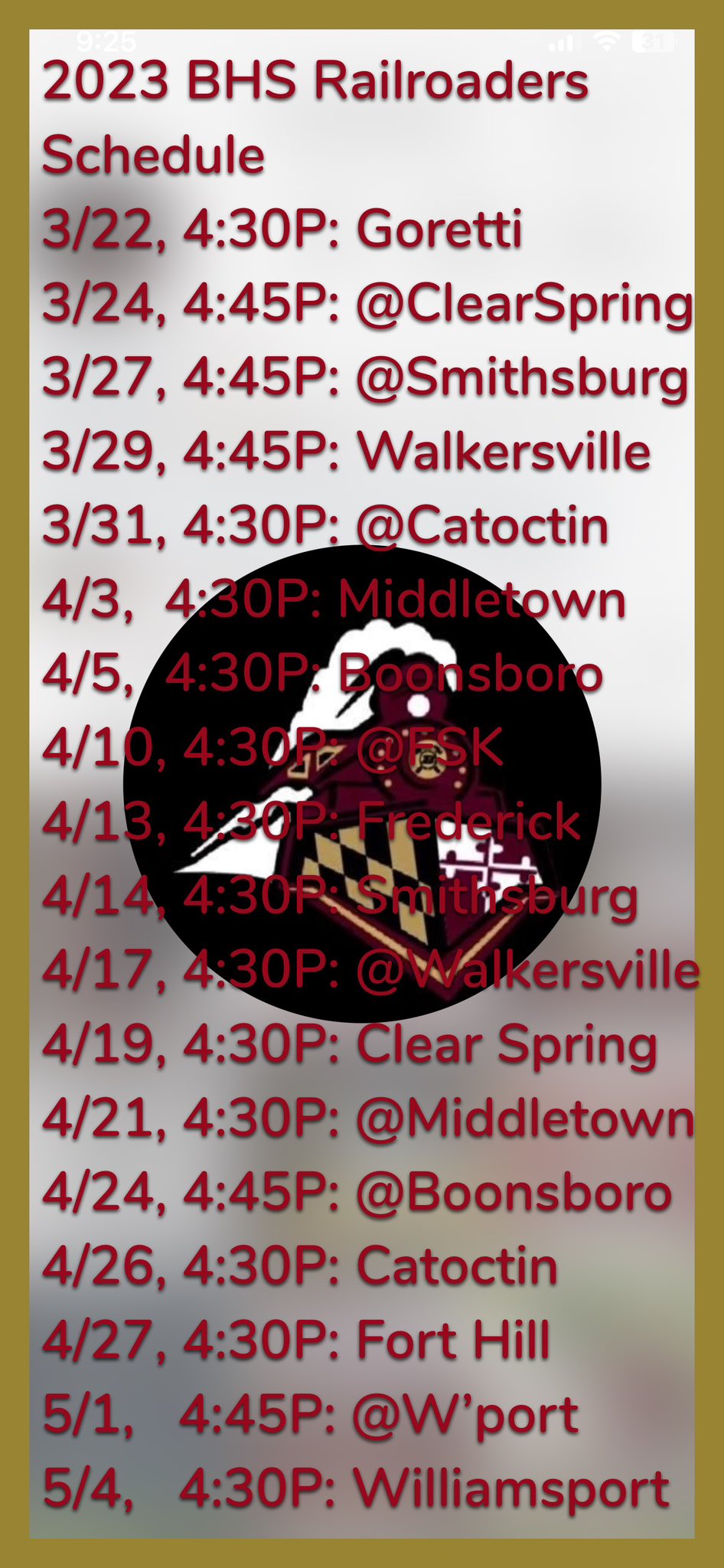 Brunswick Railroaders Baseball (Roader_Hardball) / Twitter