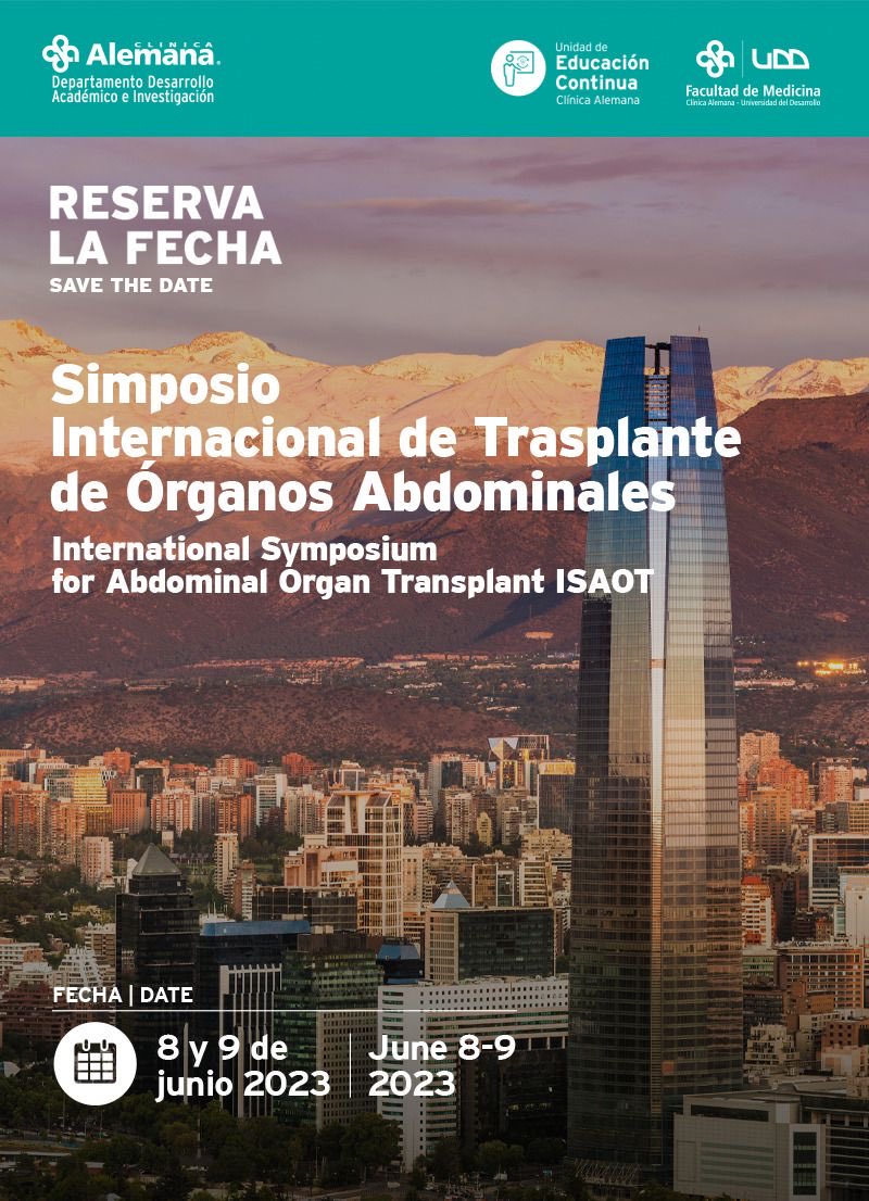 MesCarrasco's tweet photo. 8 y 9 de Junio el ⁦@Clinicaalemana⁩  reserven la fecha! ⁦@Socanestesia⁩ ⁦@sochimioficial⁩ https://t.co/aNgYllfpcQ
