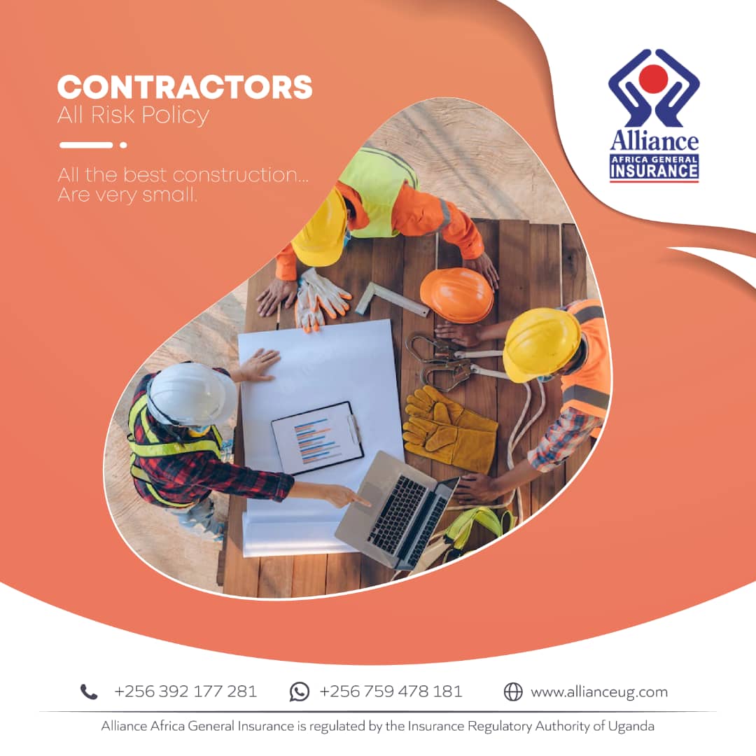 Alliance_UG's tweet photo. Construction projects come with risks, but with our #contractorsAllRisk insurance, you can rest easy knowing you're covered. Get comprehensive protection for your business today!
Reach out to us on +256 759 478 181
#Insurance #RiskManagement #RiskSolution #Protection https://t.co/LQxGhctQPG