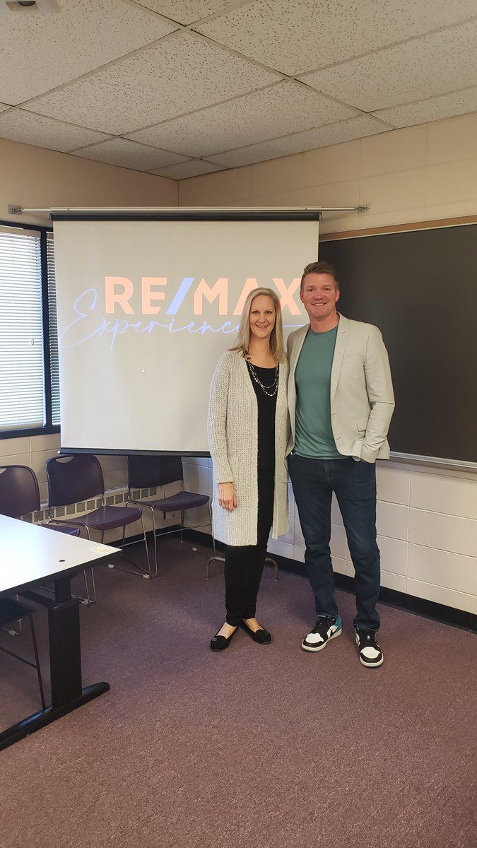 We love being able to invite Alums back to talk to current students about their experiences in the workforce!

Last week, Jeff Carlson from REMAX Sioux City came to our Senior Capstone Business Strategy class to talk about the importance of relationships and customer experience.