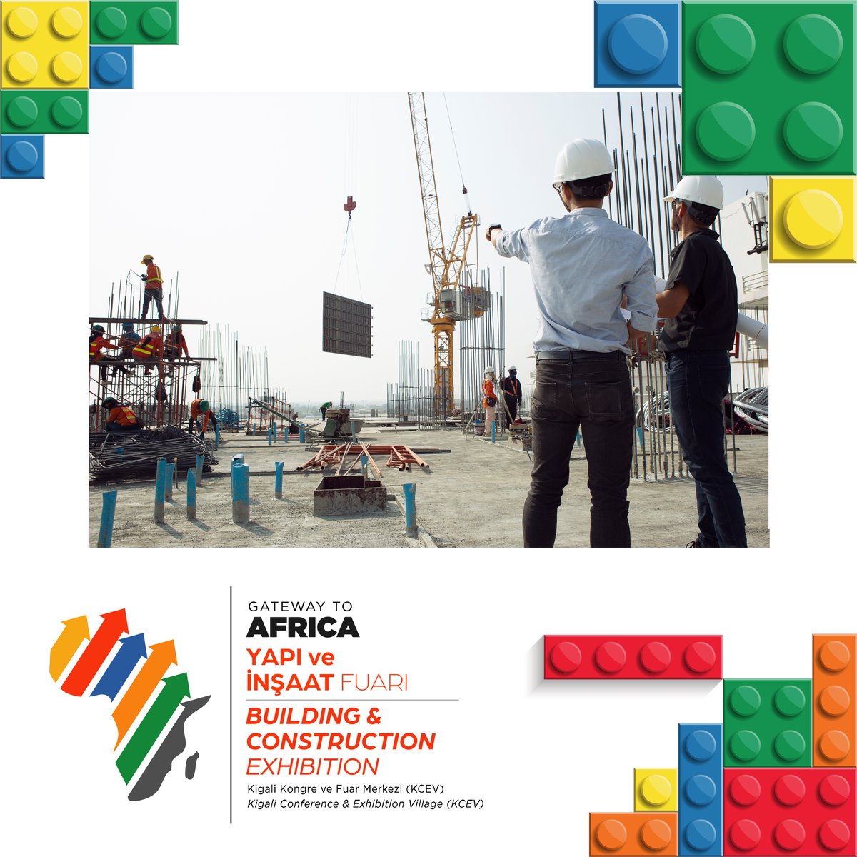 Sektöre dair en yeni projeler Gateway to Africa Yapı ve İnşaat Fuarı'nda!

Ön kayıt formu için tıklayın. 
bit.ly/3HJ6Tm1

📅 26-28 Eylül 2023
📍Kigali Kongre ve Sergi Sarayı (KCEV)

#trade #gatewaytoafrica #africa #export #ihracat #ticaret #fuar #cnrgatewaytoafrica