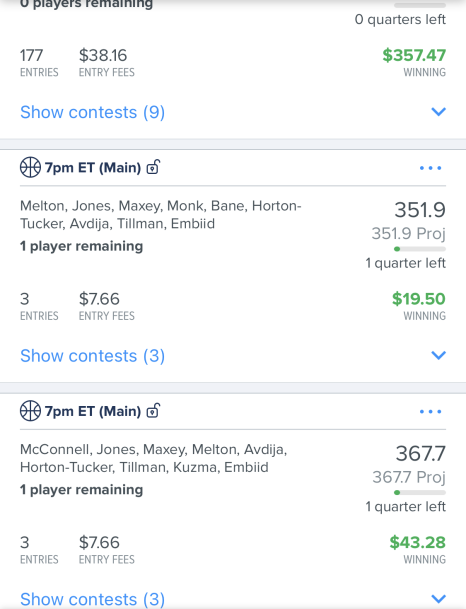 AnalyticsAtomic's tweet photo. Here are a few of the big wins from over the weekend! Join the community today to get access to all our plays &amp; content for #NBA #NHL #XFL #MarchMadness #PGA and more! https://t.co/e9iCq4ZZJB