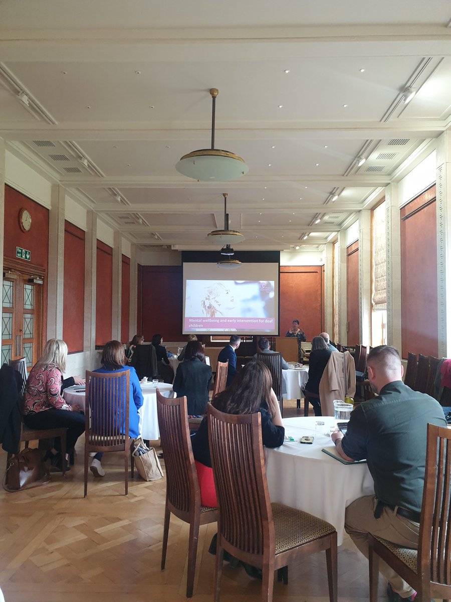 NDCS_NIreland's tweet photo. Great to welcome MLAs to our event this afternoon in Parliament Buildings as we discuss the importance of early intervention when it comes to supporting the mental well-being of our deaf children #GetItRightFromTheStart https://t.co/aDP5MZMDnL