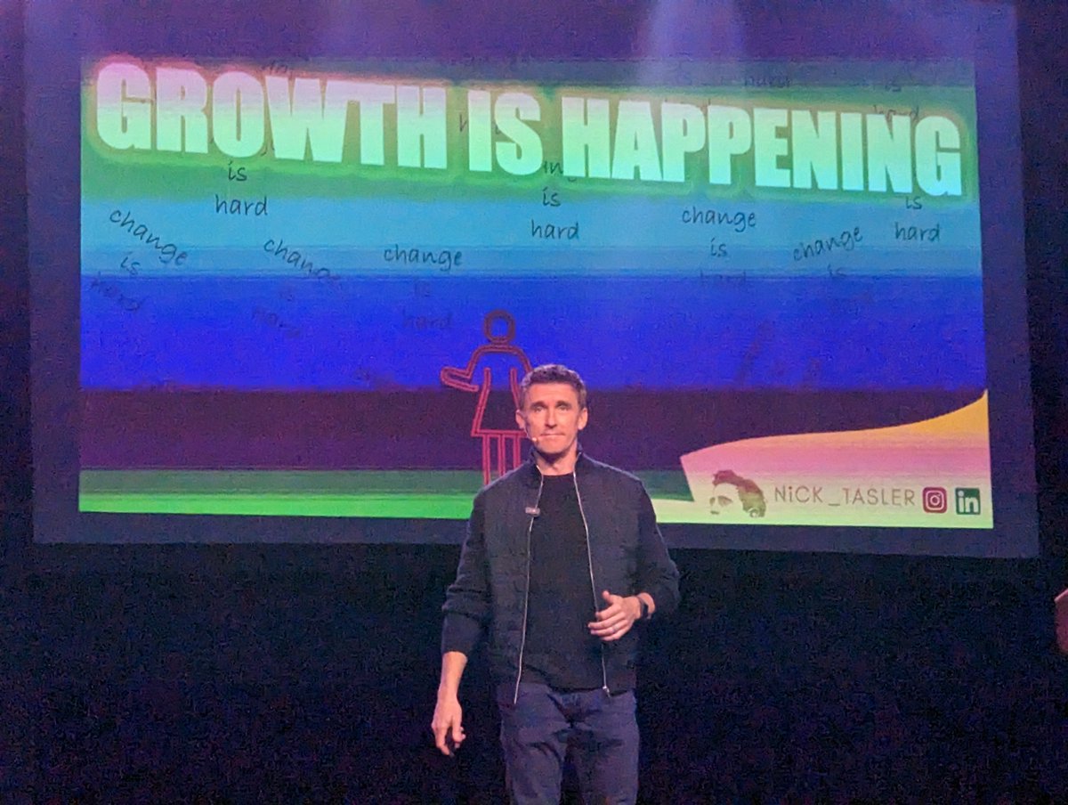 Growth is happening at #PLRB #ClaimsConference2023 @Nick_Tasler #YourClaimsStory