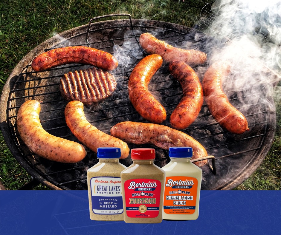 Happy first day of spring! 🌸 The best part about spring is that it lets you appreciate being outdoors again. Get out there and start grilling– and don’t forget the Bertman Original Ball Park Mustard! #SpringIsHere