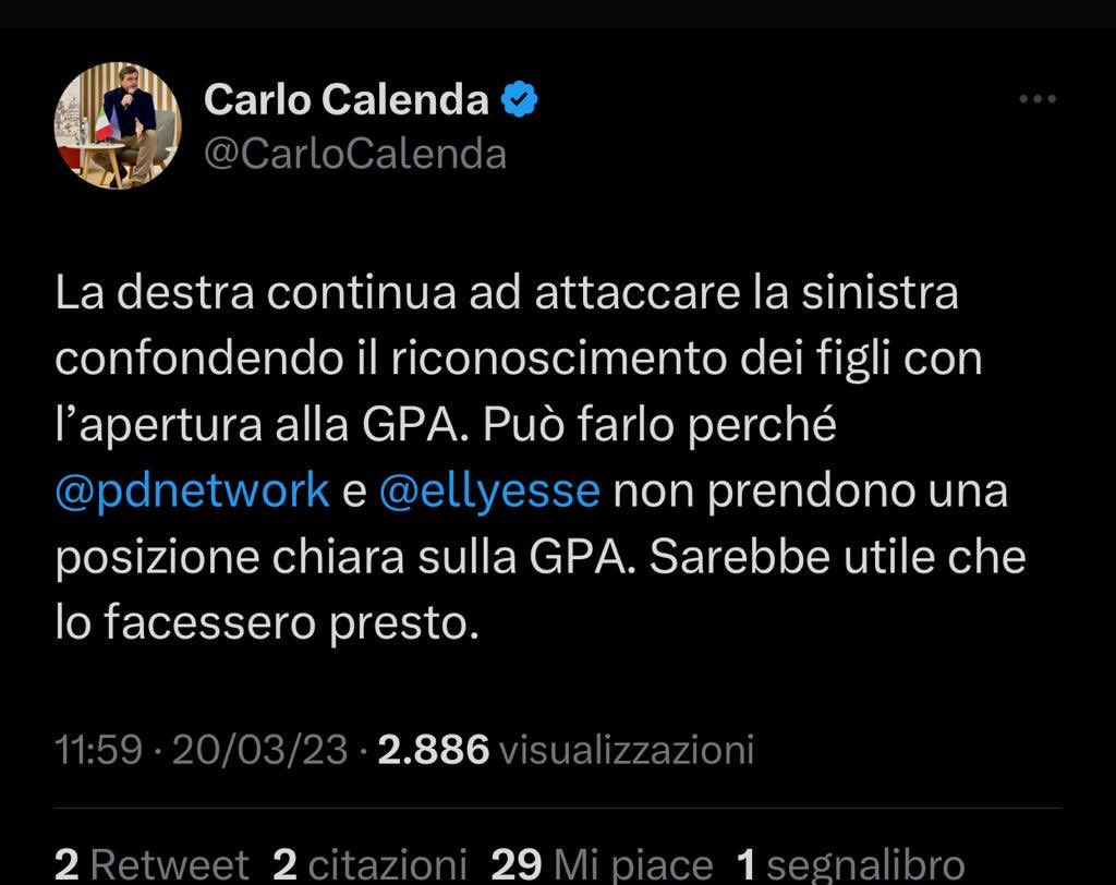 EmmaFattorini's tweet image. Basta con questa ipocrisia: i bambini vanno tutelati sempre e comunque ma il #Pdnetwork dica se e’ pro o contro l’utero in affitto. #schlein di’ una parola chiara.
Se non vuole fare crescere a dismisura questa destra scellerata.