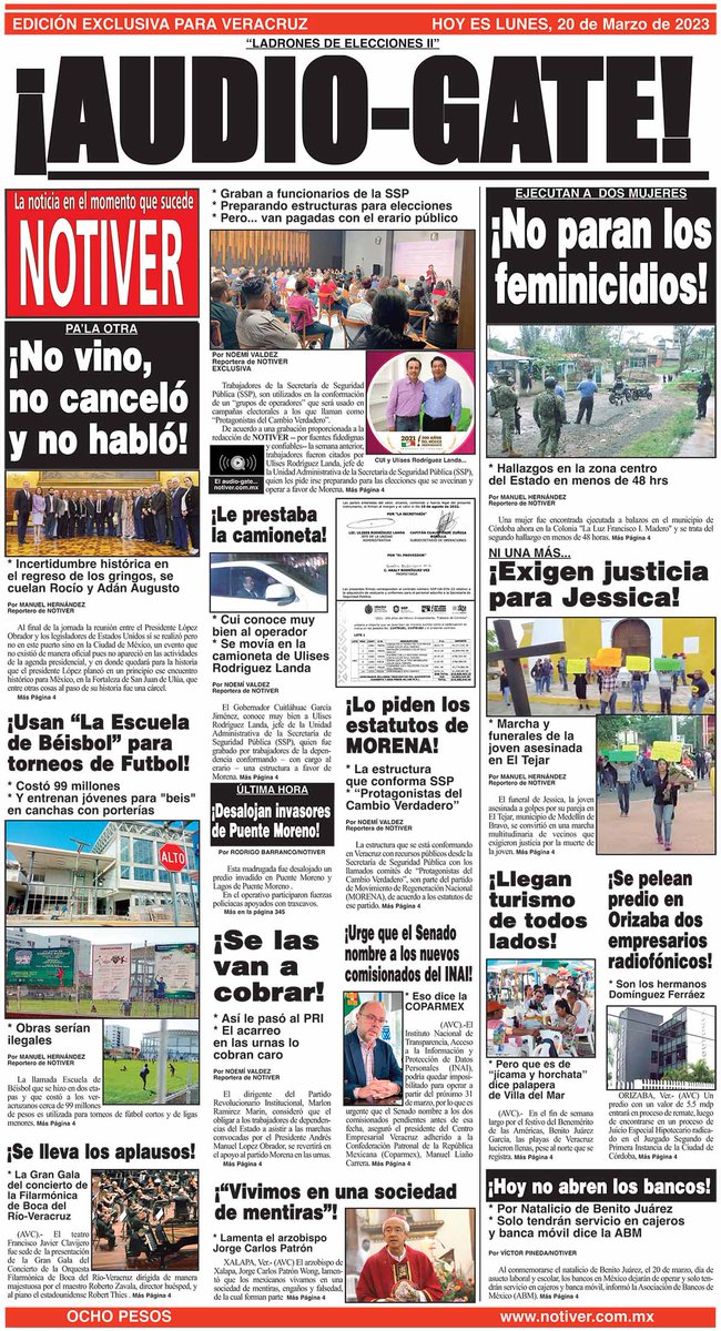 NOTIVER's tweet photo. #LADRONES DE #ELECCIONES II
#GRABAN A #FUNCIONARIOS DE LA #SSP
#PREPARANDO #ESTRUCTURAS PARA #ELECCIONES
PERO... #VAN #PAGADAS CON EL #ERARIO #PÚBLICO https://t.co/bKQWngNPtI