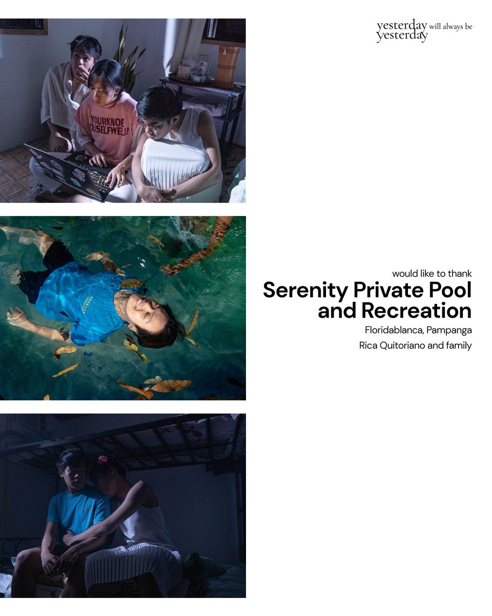 ywbyesterday's tweet photo. for your next family outing, we would like to recommend Serenity Private Pool &amp; Recreation as your next destination! the resort was our shooting location and they gave home to mike, jeremy, and marie. they have been very accommodating to us in addressing our needs. https://t.co/O4VXafxeJY