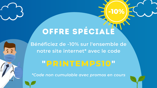 EloiMedical's tweet photo. Vous avez encore une semaine pour profiter du code "PRINTEMPS10". Pour ce faire, c'est ici que ça se passe : https://t.co/JoFT0xcbja https://t.co/QPNovRq2SQ