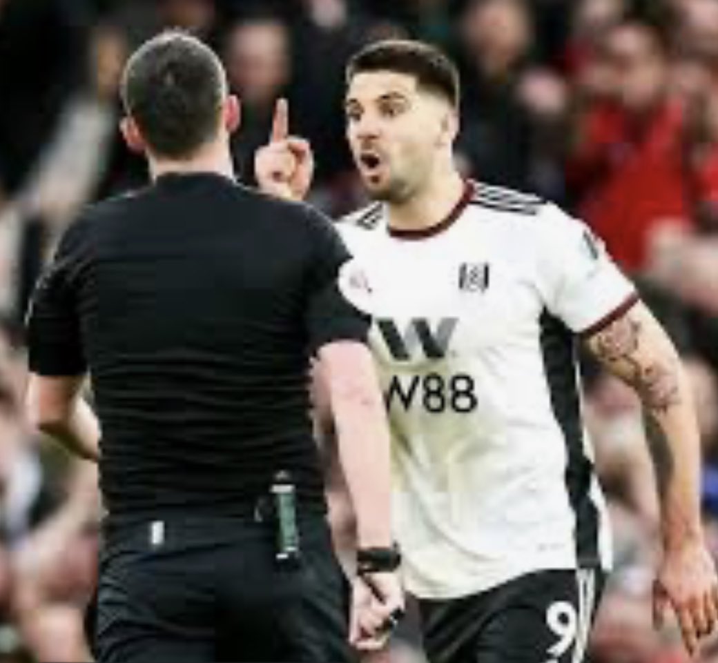 SteyningTown's tweet photo. Hopefully the FA throw the book at Mitrovic this week and there can begin a proper change in the attitude towards referees who are human beings there to try help everyone play and enjoy football.

If you can’t control your emotions suitably then don’t play, coach or manage. https://t.co/tV2zNYUwxx