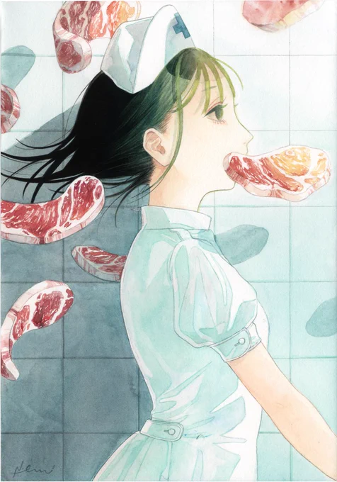 #三億アカウントの中から私を発掘してください 虫と肉とナースが好きです 