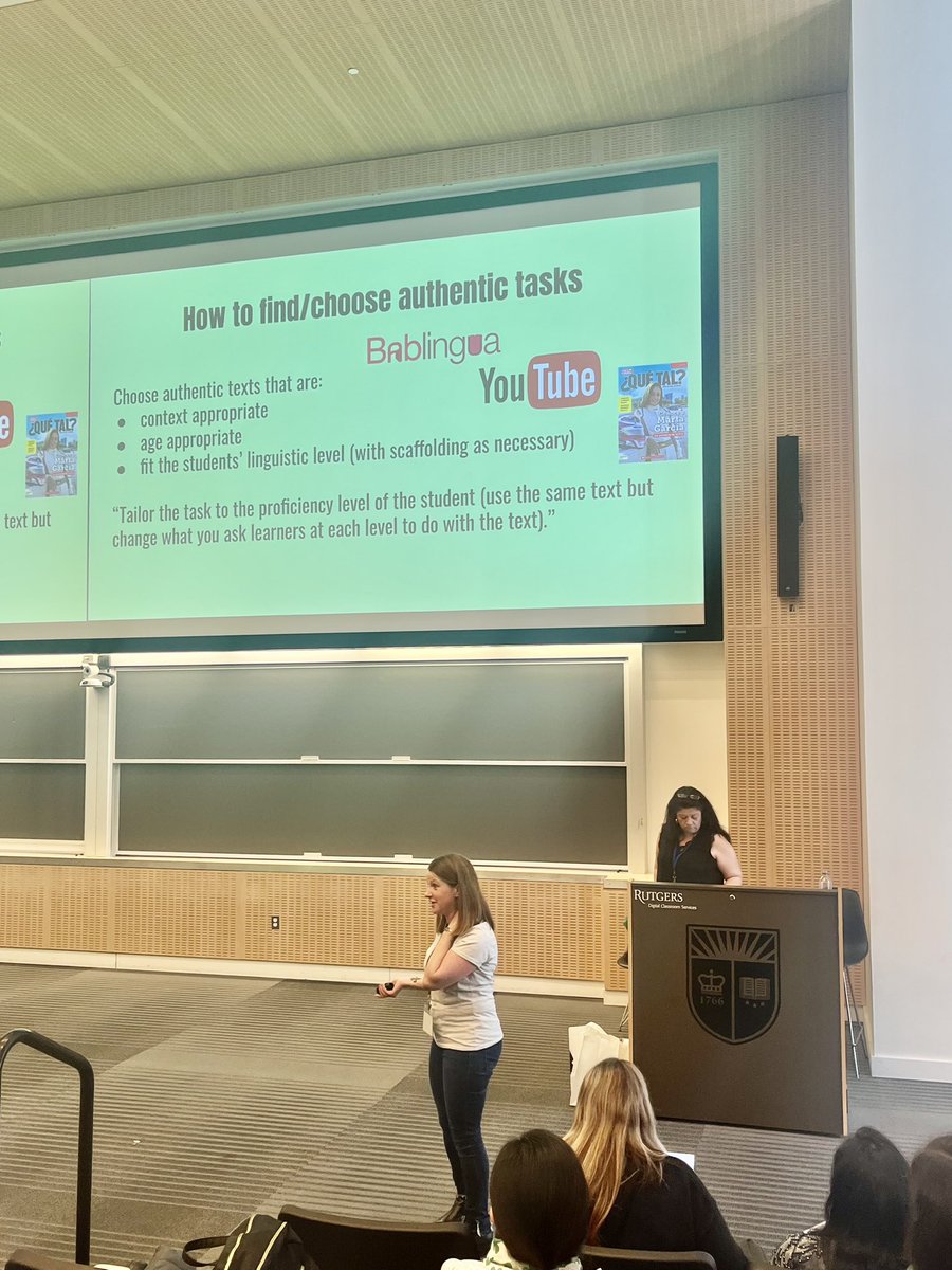 The highlight of the <a href="/FLENJ/">FLENJ</a> conference for me was seeing my favorite high school Spanish teacher <a href="/SraZ_Spanish/">Tracy Zarodnansky</a> present! My love for Spanish began many years ago when she gave me the opportunity to study abroad in Spain with her and 15 other students! Full circle moment 🥰 🙏 🇪🇸