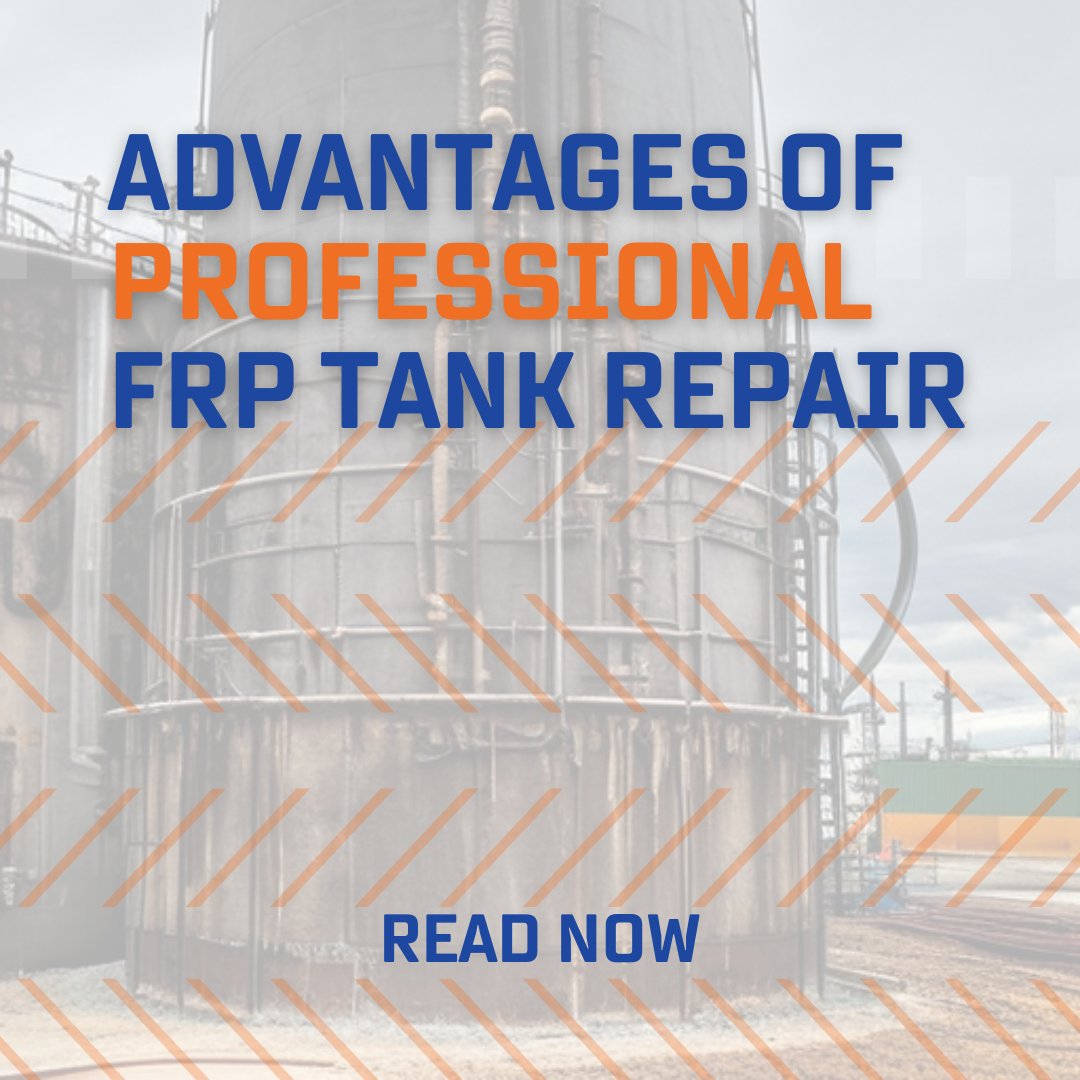 PlasTechService's tweet image. Discover the benefits of professional FRP tank repair services from PlasTech Services. Read our latest blog post: 'The Advantages of Professional FRP Tank Repair' at plastechservices.com/post/the-advan… #FRP #industrialmaintenance