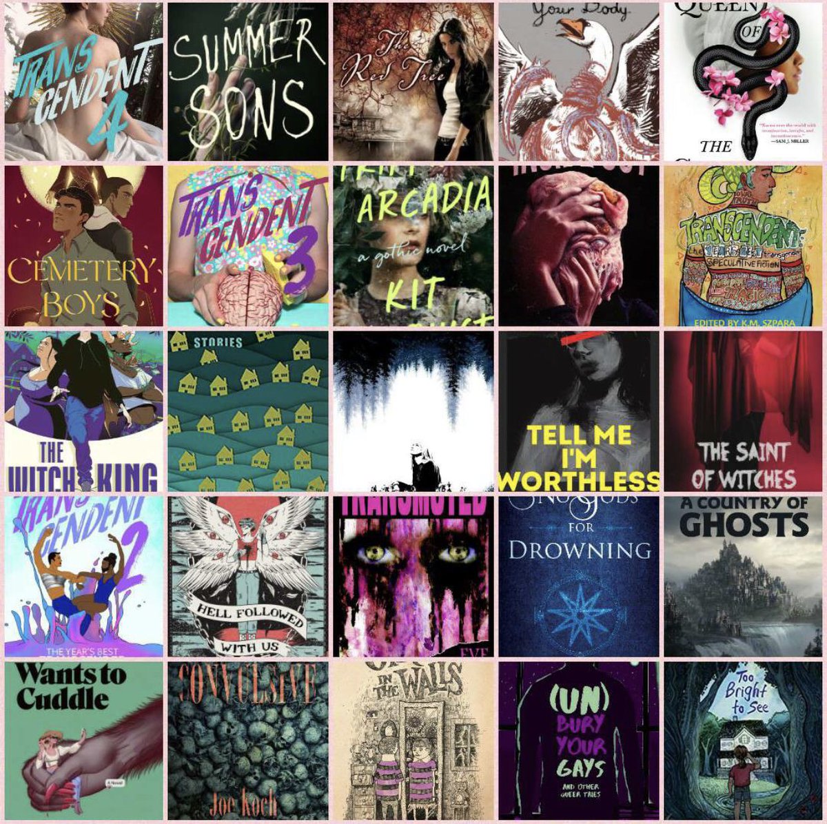 HorrorSpotlight's tweet photo. The #TransRightsReadathon is taking place March 20th through the 27th, and we have put together a list of books with trans representation if you're in need of recommendations.

https://t.co/NDRAxyV6tc https://t.co/zQ8x14l17X