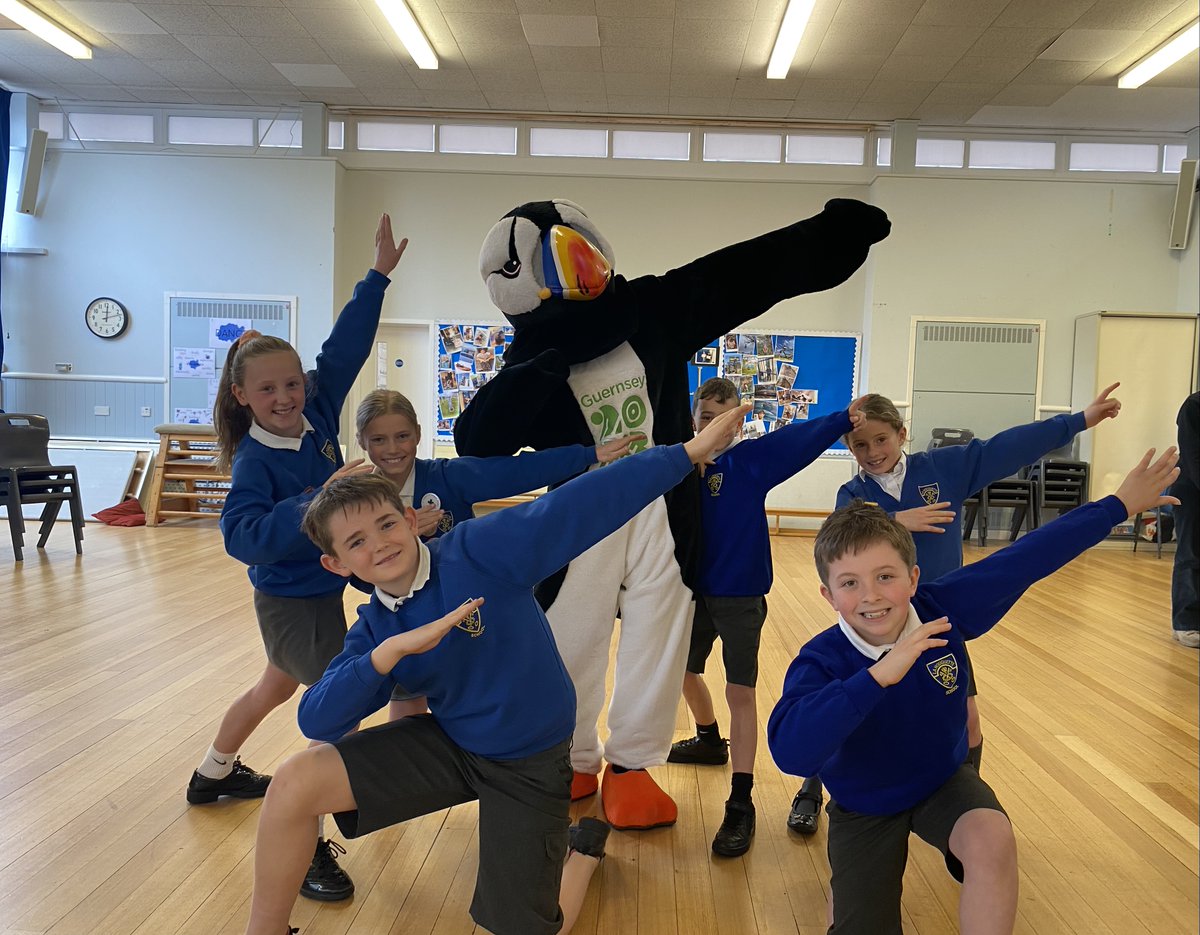 World, meet Jet the puffin! Jet is the official mascot of #Guernsey2023. The name was chosen by the island's primary school children. Jet (short for Jethou) is sporty and party-loving, and can't wait to meet you all.