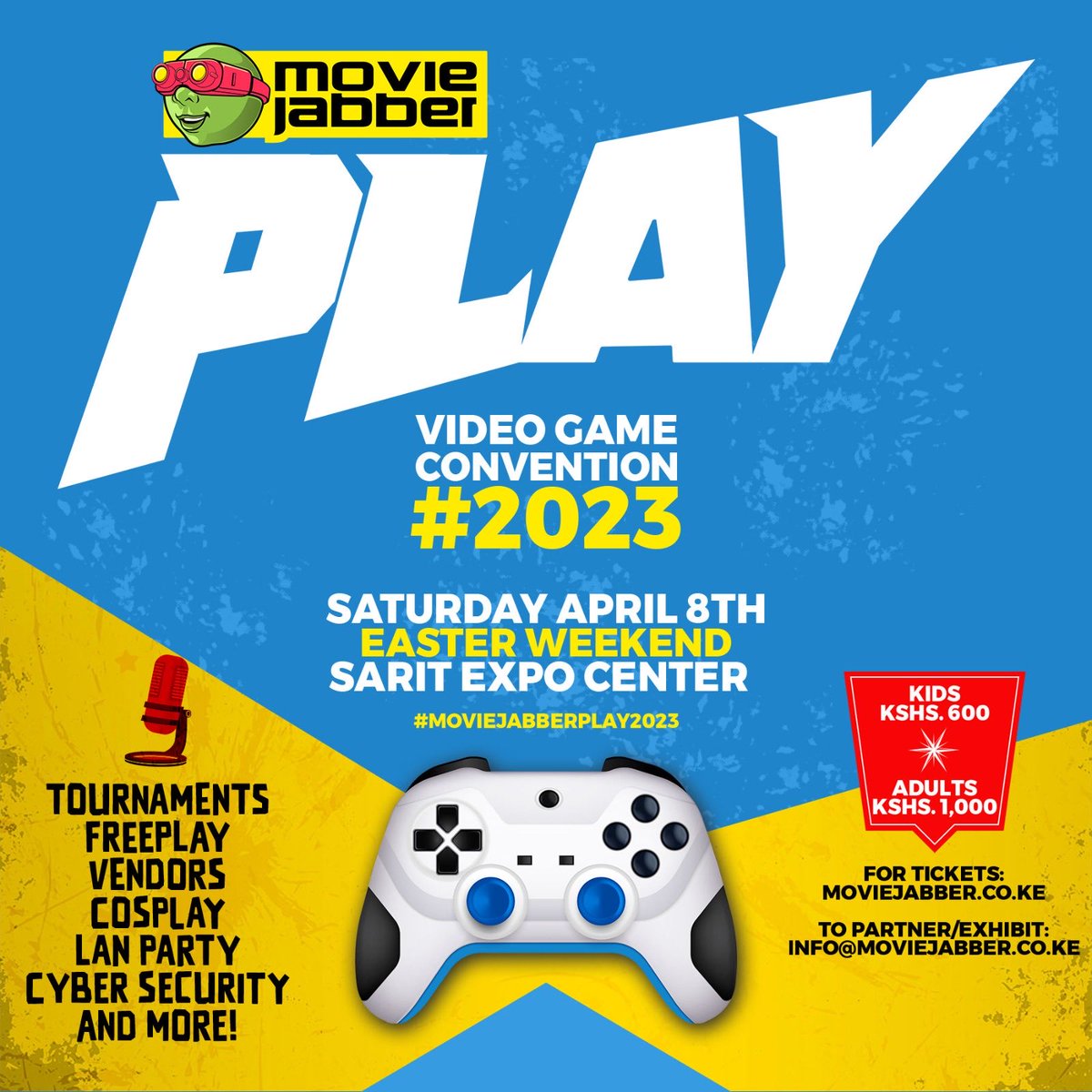 Movie Jaber Play! Don't Miss Out!

bit.ly/3JEq40G

Use the code LUDIC to get 15% discount.

#MovieJabberPlay2023 #PressPlay #LetsPlay #MovieJabber
