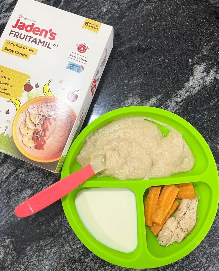 august_secrets's tweet photo. Are meal times battleground for you and your child? No more mealtime battle mommas. Make mealtimes fun times by offering your child a colorful plate just like this 👇
#infantfeedingtip #jadenscereals #augustsecrets #momlife #childnutrition #kidseatincolours https://t.co/7BOlnKgcQP