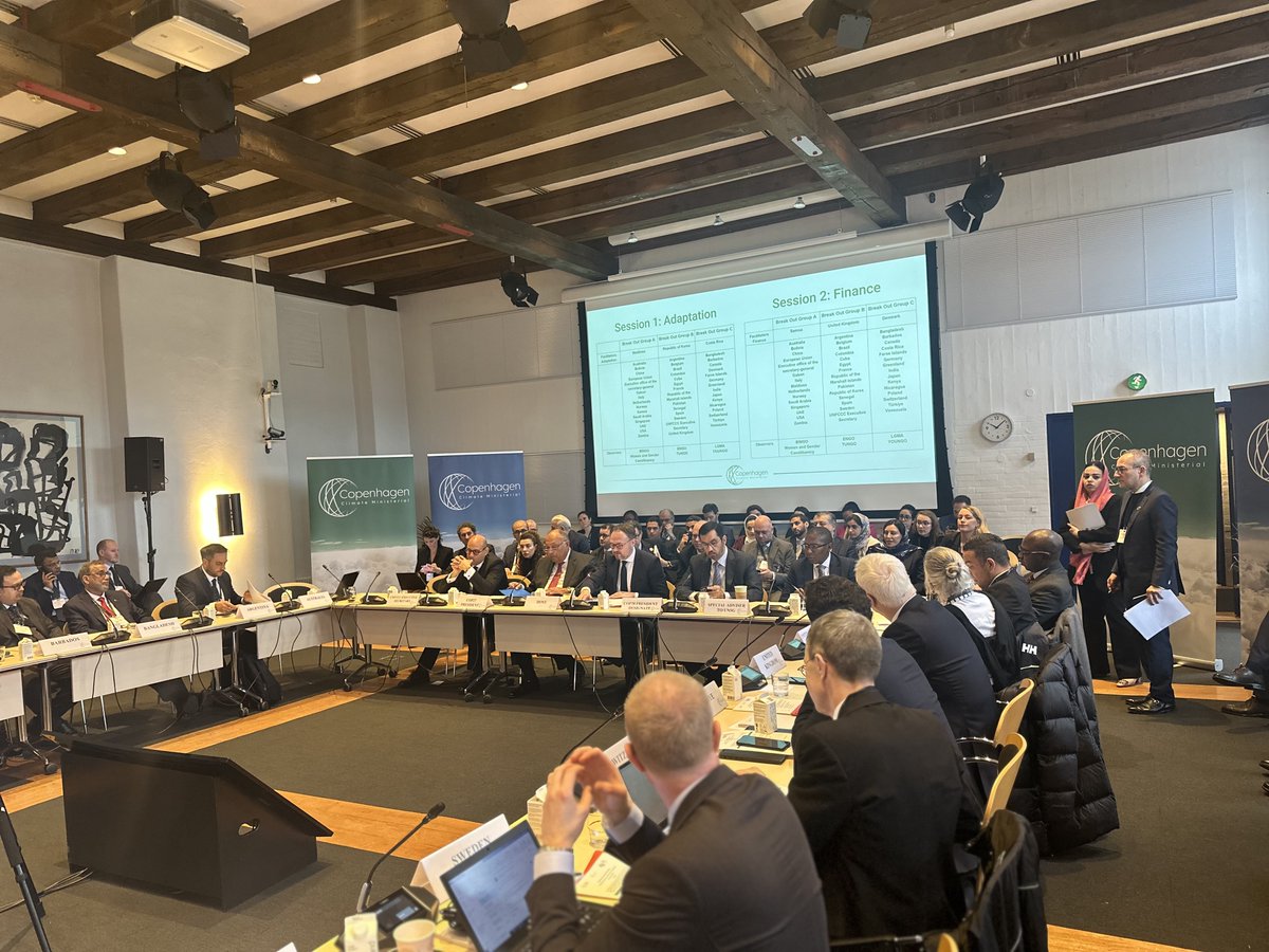 manjeetdhakal's tweet photo. After 120 days of #COP27, we are at the first ministerial meeting setting the tone for #COP28 - the imp year ahead.

Just today @IPCC_CH released the SR reconfirming the urgent need for climate action as the window to avoid catastrophic impacts is rapidly closing. #CriticalDecade https://t.co/4m8QZzvYZx