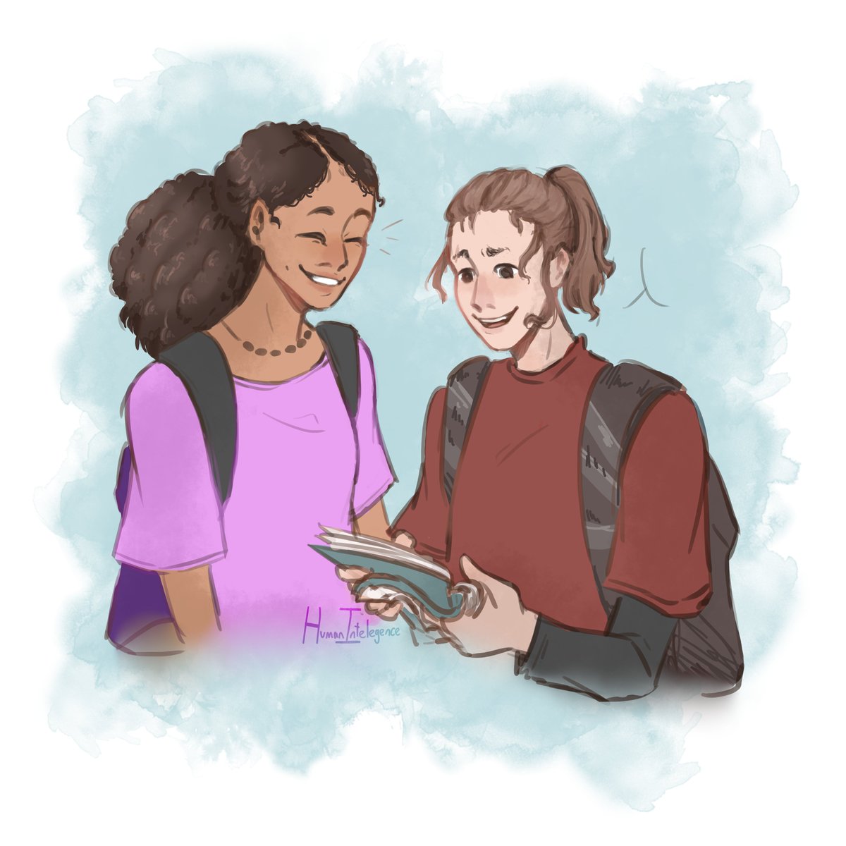 HumanIntelect's tweet image. &quot;i think you would&apos;ve have made her laugh&quot;
.
#TheLastOfUsHBO #tloufanart