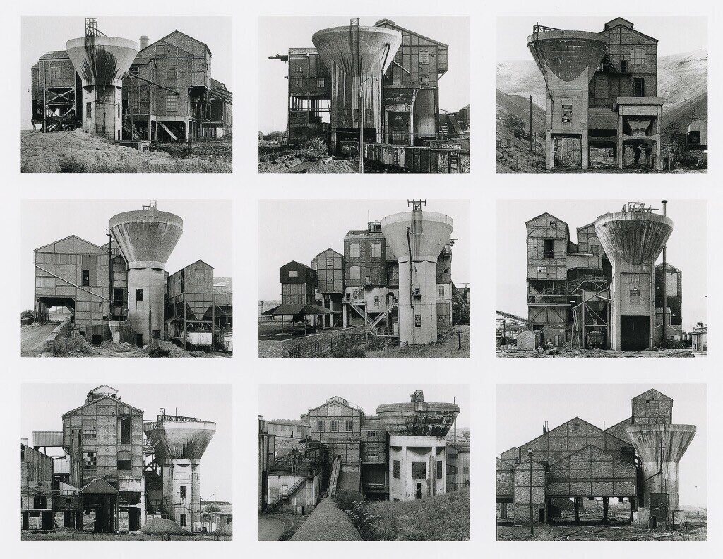 I visited the SFMOMA and discovered the works of Bernd and Hilla Becher. It's like a « where have you been all my life? » moment. 