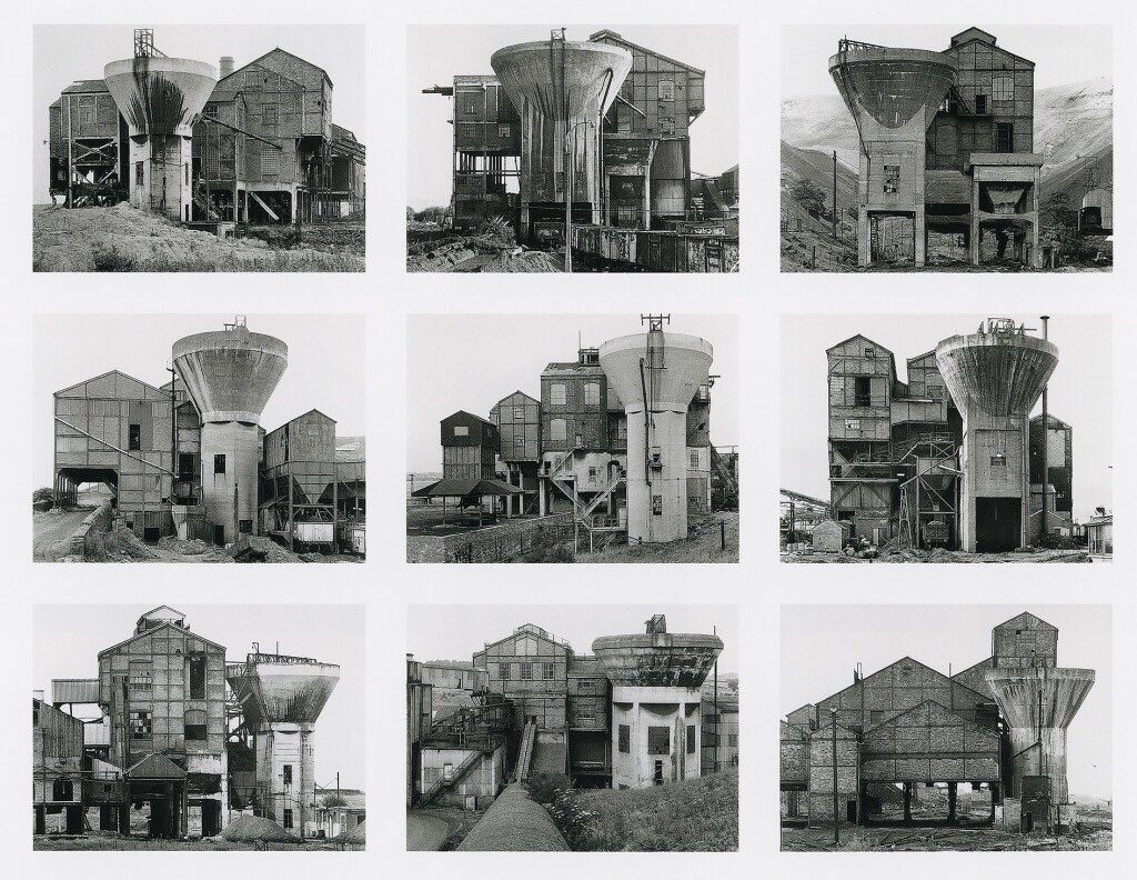 I visited the SFMOMA and discovered the works of Bernd and Hilla Becher. It's like a « where have you been all my life? » moment.