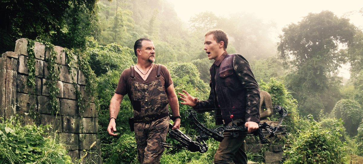 SeanKeenanNews's tweet photo. 📸 Peter Hardy (Jacob Zimling) and Heath Ledger Scholarship’s Sean Keenan @RealSeanKeenan (Tobias Zimling) in “Hard Target 2” (2016) Directed by @RoelReine, Shot in Thailand. [@IMDb]

#PeterHardy #SeanKeenan #HardTarget2 #HeathLedgerScholarship #Perth #Australia #2016 #2010s #RIP https://t.co/9ZdRBIywMt