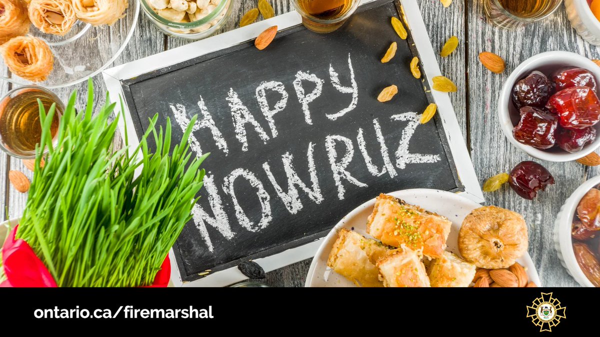 We wish all celebrating #Nowruz, the Persian New Year, a happy and safe new year. If you’re planning a #bonfire, make sure to build it well clear of garden sheds, fences and hedges. Never use flammable liquids to start a bonfire. Don't leave them unattended.
#PersianHeritageMonth