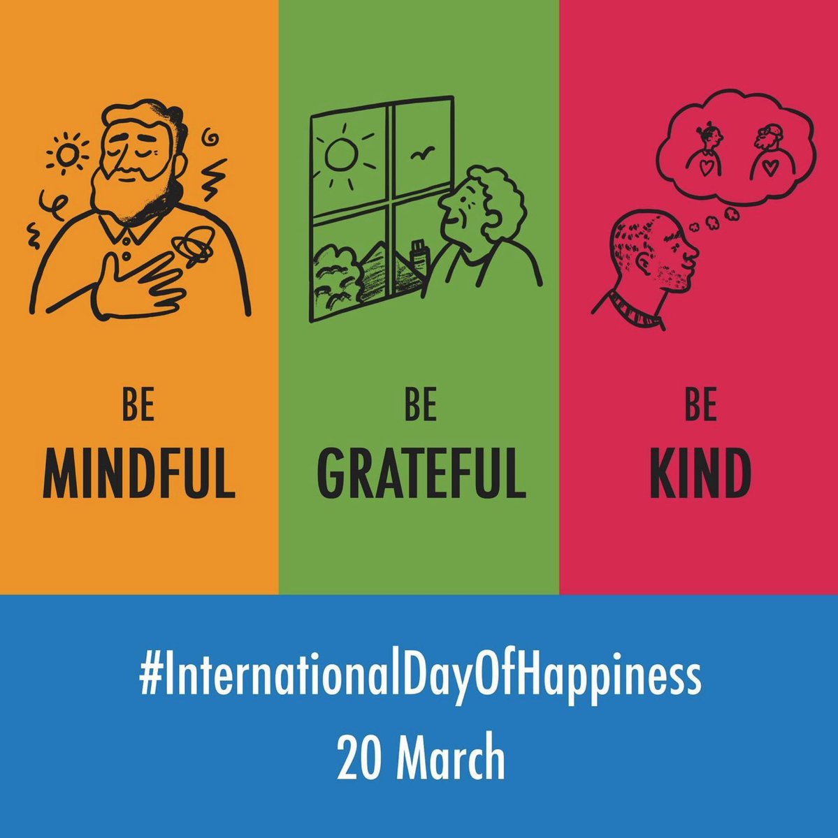 Parkside_Studio's tweet image. Today is the International Day of Happiness – The UN proclaimed 20 March as the International Day of Happiness to recognise the relevance of happiness and wellbeing as universal goals and aspirations in the lives of humans around the world.