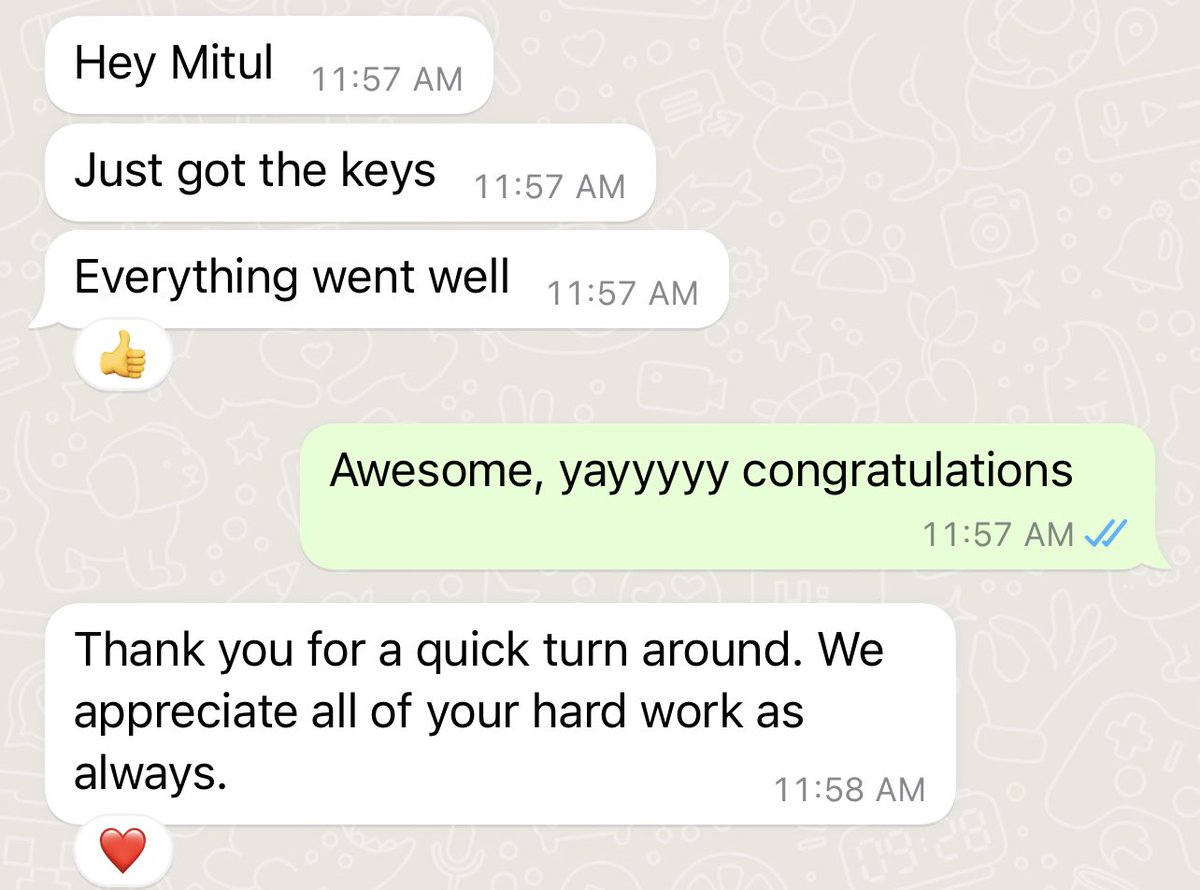 Mitulkadakia's tweet photo. Messages like these, #motivate us #realtors to do better.
Quality, timely good service & commitment to our clients is what sets us apart.
Have a #realestate need #letschat
#mitulkadakia #savemax365 #sm365 #reviews https://t.co/TdNNLXnxiT