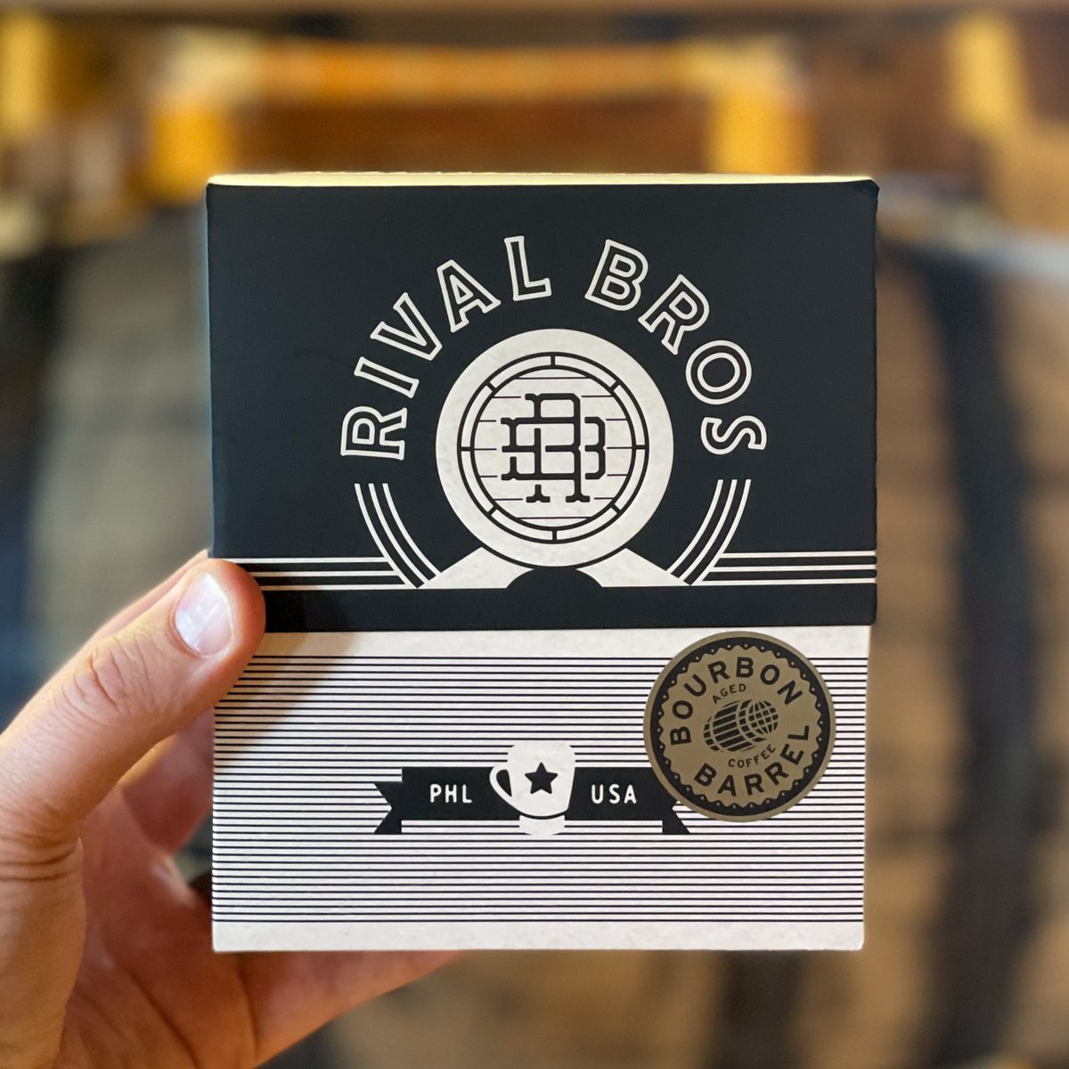 Rival Bros Coffee (@rivalbroscoffee) on Twitter photo Here’s a recommendation for the beginning of your week: Our Bourbon Barrel Aged Coffee.
This coffee has been aged for up to two weeks, prior to roasting in oak barrels from <a href="/NewLibertyDist/">New Liberty Distillery</a>. Learn more and order by visiting: rivalbros.com/coffee/barrel-… or swing by the shops 🥃 x ☕️ Here’s a recommendation for the beginning of your week: Our Bourbon Barrel Aged Coffee.
This coffee has been aged for up to two weeks, prior to roasting in oak barrels from <a href="/NewLibertyDist/">New Liberty Distillery</a>. Learn more and order by visiting: rivalbros.com/coffee/barrel-… or swing by the shops 🥃 x ☕️
