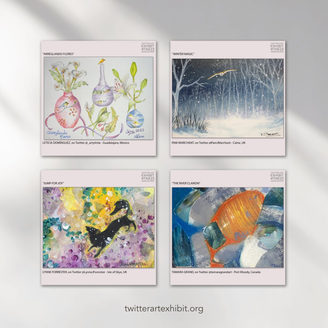 Donations by Leticia Domínguez <a href="/_arteytinta/">Arte & Tinta</a> of Mexico, Pam Marchant @PamJMarchant &amp; Lynne Forrester @LynneJForrester of the UK, and Tamara Grand @tamaragrandart of Canada. Thank you! #TAE23 fundraiser <a href="/unyayouth/">Urban Native Youth Association (UNYA)</a>. #vancouverbc #twitterartexhibit #indigenous #giving #artforacause