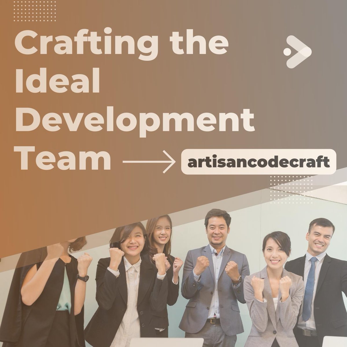 ArtCodeCraft's tweet image. Do you have the right talent mix to boost your dev team? Find out how in this YouTube video. Check it out now: [youtube.com/watch?v=_-Y9Oy…] #devTeam #hiring  #programming  #developer  #talentmix