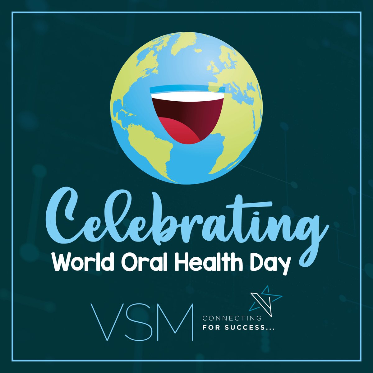 VSM_Tweets's tweet photo. VSM wishes you Happy World Oral Health Day – Be Proud of Your Mouth. https://t.co/Tgge55WoE7 #VSMMarketing #DentalMarketing https://t.co/swIyRDlA0O