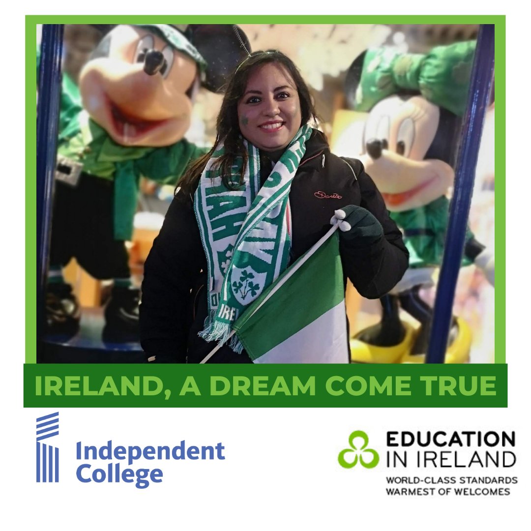 Student Ambassador Beatriz Selene Martinez Castaneda shares the journey of her decision to study in Ireland!

blog.educationinireland.com/ireland-a-drea…

Beatriz is doing a Bachelor of Arts (Hons) in Business Studies at @independentcollege via @EduIreland