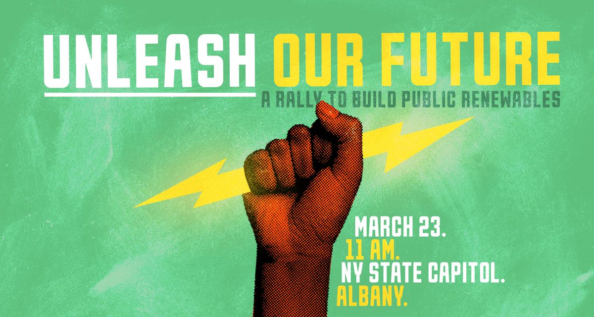 ae53's tweet photo. Last year, New York came inches away from passing the biggest climate bill in the nation, the #BuildPublicRenewables Act.

This month, we’re even closer.

So on Thursday morning, join us to head to the halls of power, and remind them of ours.

https://t.co/ZmJTuGOrIa https://t.co/uVZ6U17h3R
