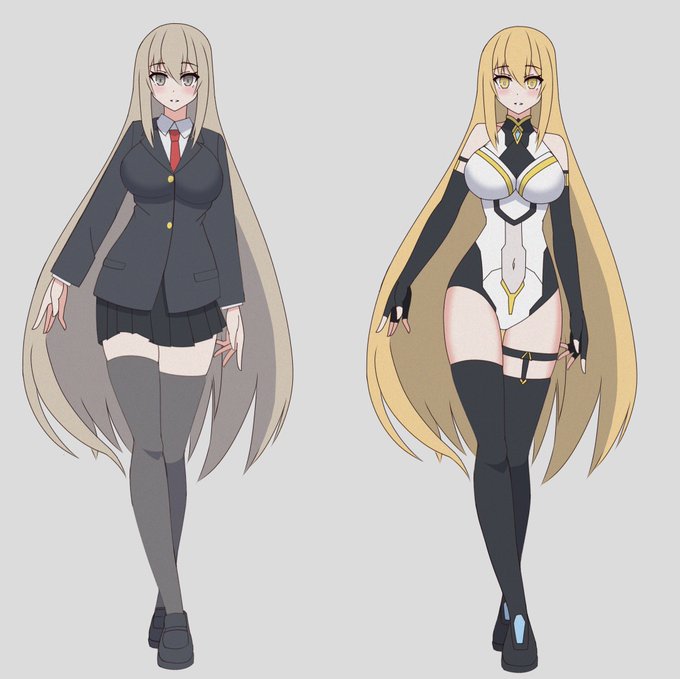 武器と変身アイテムはまだだけどうちの子変身ヒロイン完成版 