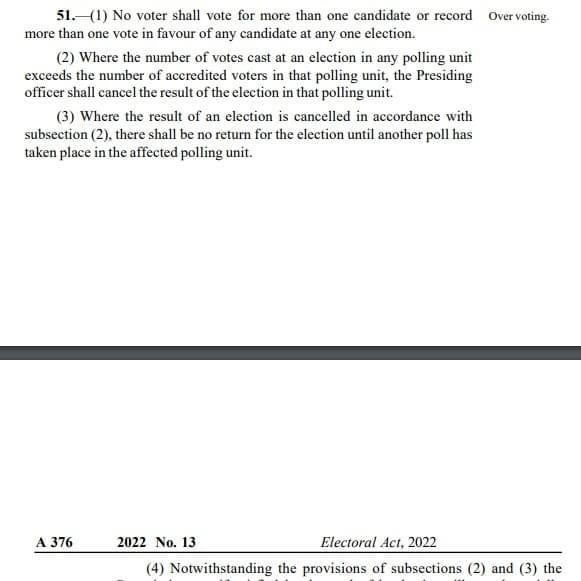 ForSoutheast's tweet photo. @inecnigeria @ @festokoye2003 you all know the law on this kind of matters.

Nkanu East didn't use BVAs.
Nkanu East used Manual voting.
Over voting.

Same with Abia State
Obingwa is guilty of over voting

The two results must be cancelled according to the law.

#protectthelaw https://t.co/WSVdYsXg6M