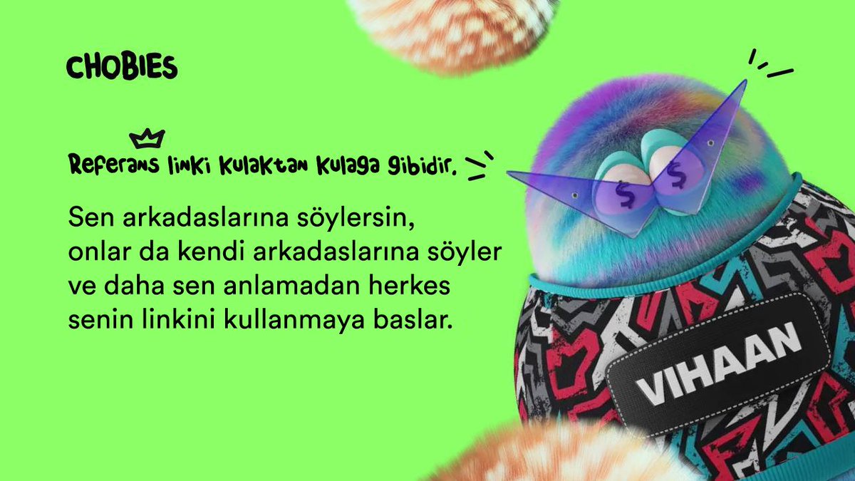 ChoisecomTurkey's tweet photo. #Choby Referans Haftası etkinliği yakında sona eriyor.
Link ile başkalarını yönlendirip onlar her #Chobie mintlediklerinde %30 USDT pay kazanmak için sadece iki gününüz kaldı.🙌
Referans bağlantınızı buradan alın 👉https://t.co/hpWLJz9LLL https://t.co/TMCj64IAEc