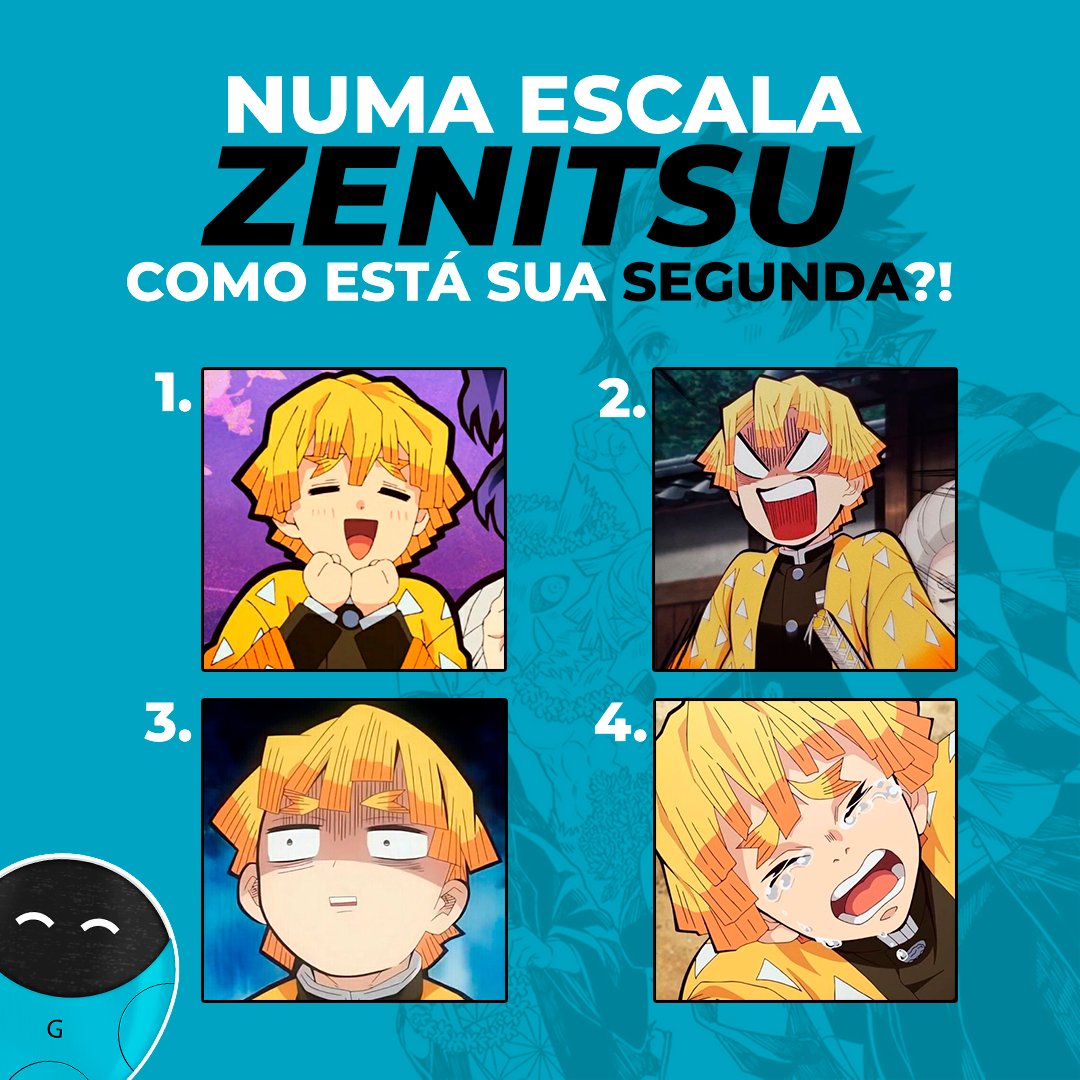 GeekPointstore's tweet photo. Numa escala Zenitsu como você começou sua segunda? 👀
Comenta aqui 👇
#geek #geekpoint #zenitsu #demonslayer #nerd #otaku https://t.co/ZoHTAF5QZV