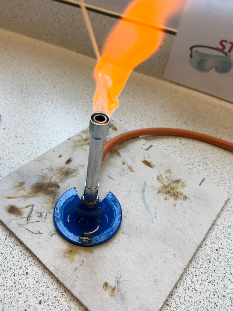 Kicking off our #ScienceWeek celebrations with some flame tests!