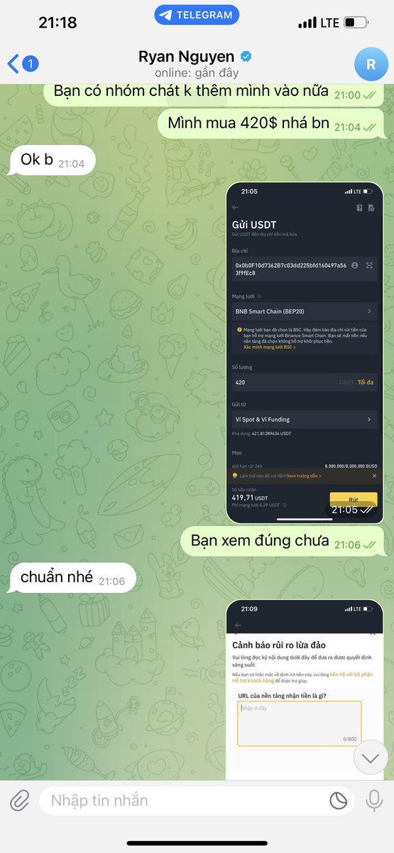 mluongtattoo's tweet photo. @RyanNguyenHC Vậy là tôi bị dính scam rồi phải ko 😞 Nó đã xoá kênh và chặn rồi https://t.co/09gjBa4YRX