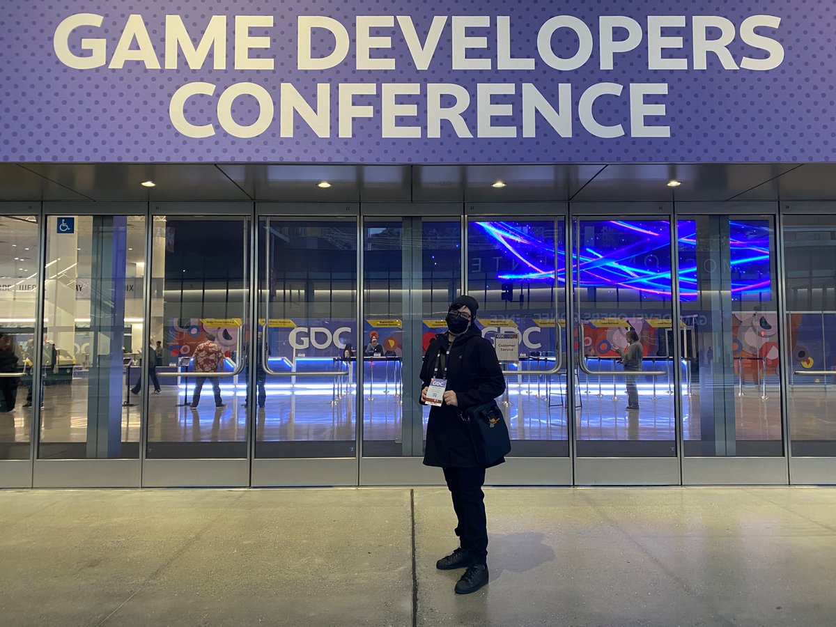 3DimensionAAT's tweet photo. After a long line… Registration it’s done! Super excited for the new adventure!  GDC let’s gooo!!
#prdga #LATAM #GDC #GDC23 #GDC2023 https://t.co/PXbHPFeVhw