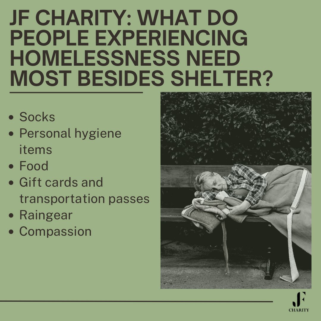 People experiencing homelessness often do not have access to or cannot afford small necessities.

Here’s what we can provide to make all the difference! 

#homeless #homelesscarepackage #payitforward #selfcompassion