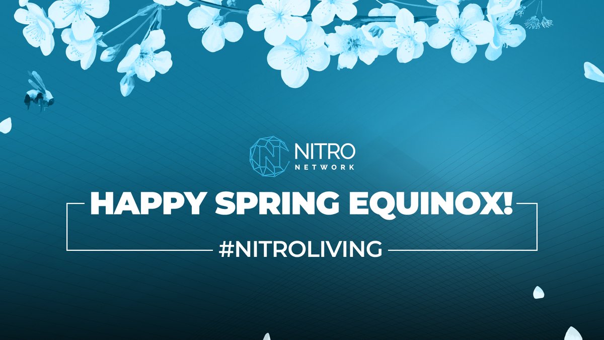 Nitro_HQ's tweet photo. 🌷🌱🌞 Spring has officially arrived! Just like the changing of the seasons, our project is constantly evolving and improving in the ever-changing world. 

Stay tuned for more exciting updates as we continue to push the boundaries of innovation. #ProjectGrowth #CryptoIoT 🌷🌱🌞 https://t.co/CcoszqXxdg