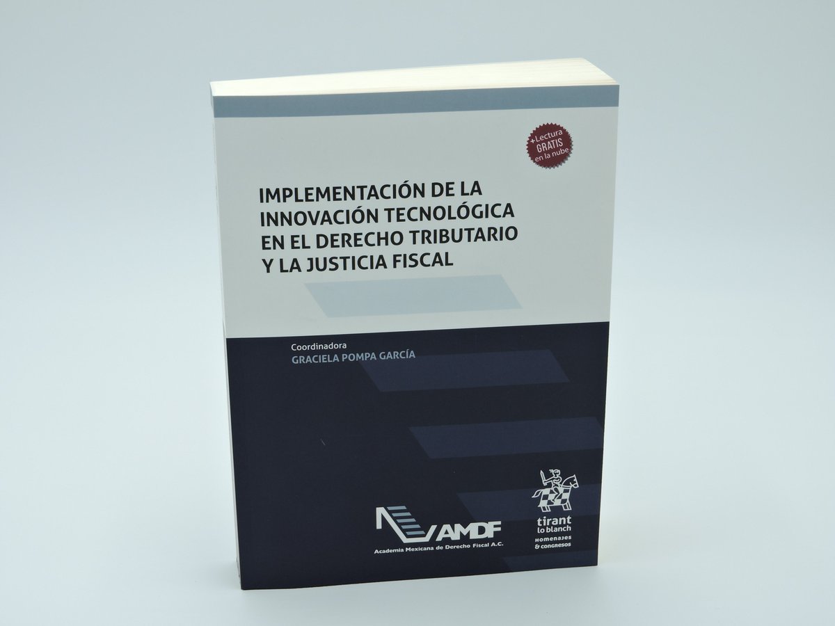 AMDF4's tweet photo. "Distopía tecnológica y tributación. Sobre la nueva “práctica parafiscal” en Venezuela" es el artículo que el Dr. @sacabache  preparó para el libro "IMPLEMENTACIÓN DE LA INNOVACIÓN TECNOLÓGICA EN EL DERECHO TRIBUTARIO Y LA JUSTICIA FISCAL". 
#patologiasdelsistematributario #AVDT https://t.co/JN56I7muux