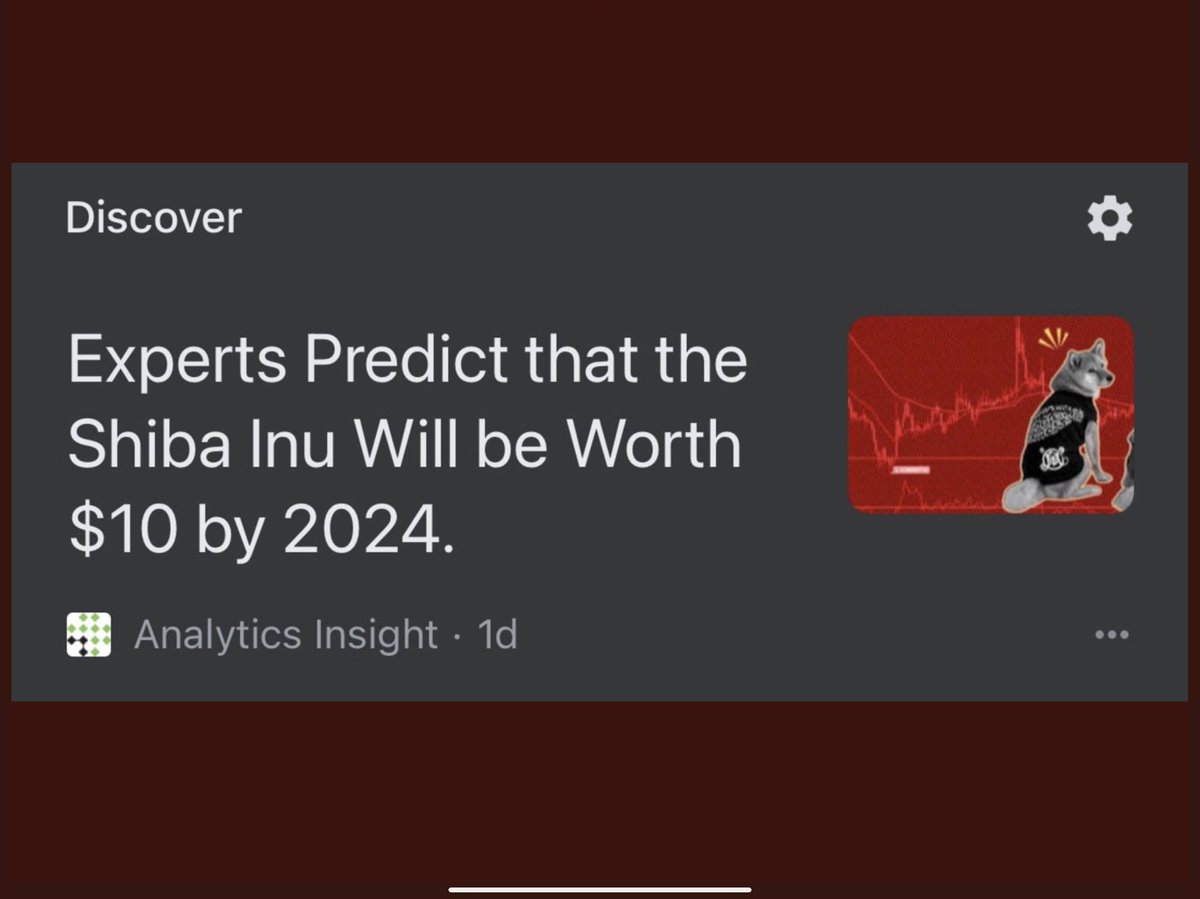 Don’t Sleep on $SHIB.