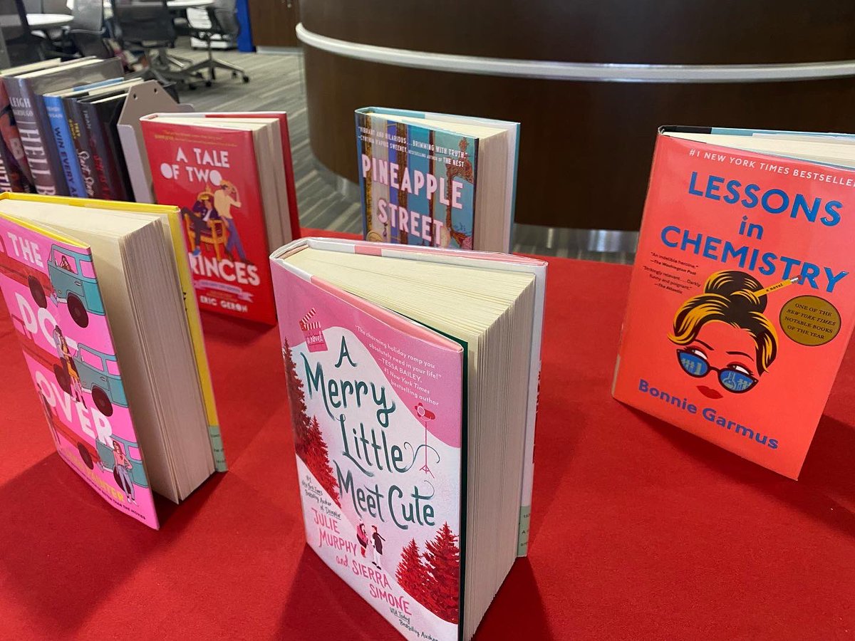 Starting Monday off right with a display of our new McNaughton books! 😁